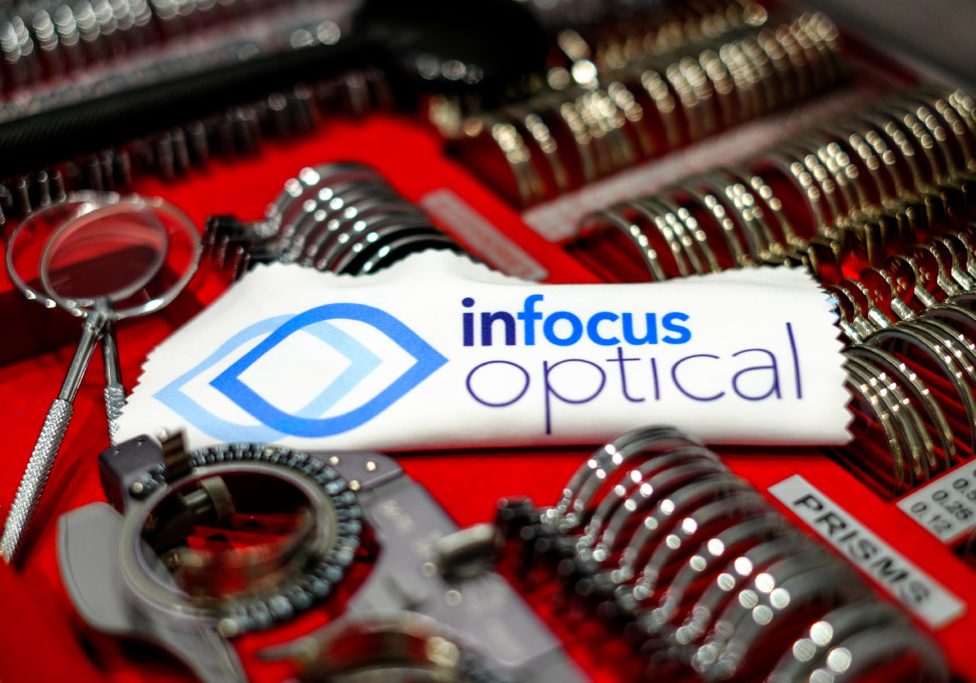 InFocus Optical Optometrist Trial Lenses Eye Testing